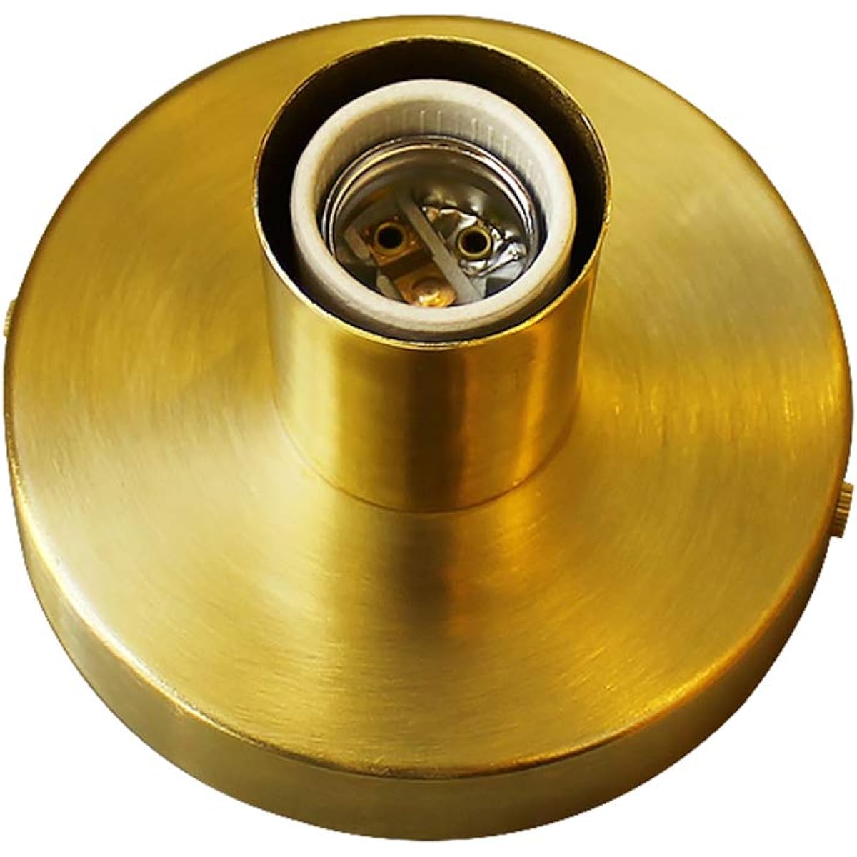 axis E26 Bracket Lighting Brass Polished Light Brass Socket for 1 Light Bracket Light Wall Retro Antique Wall Light