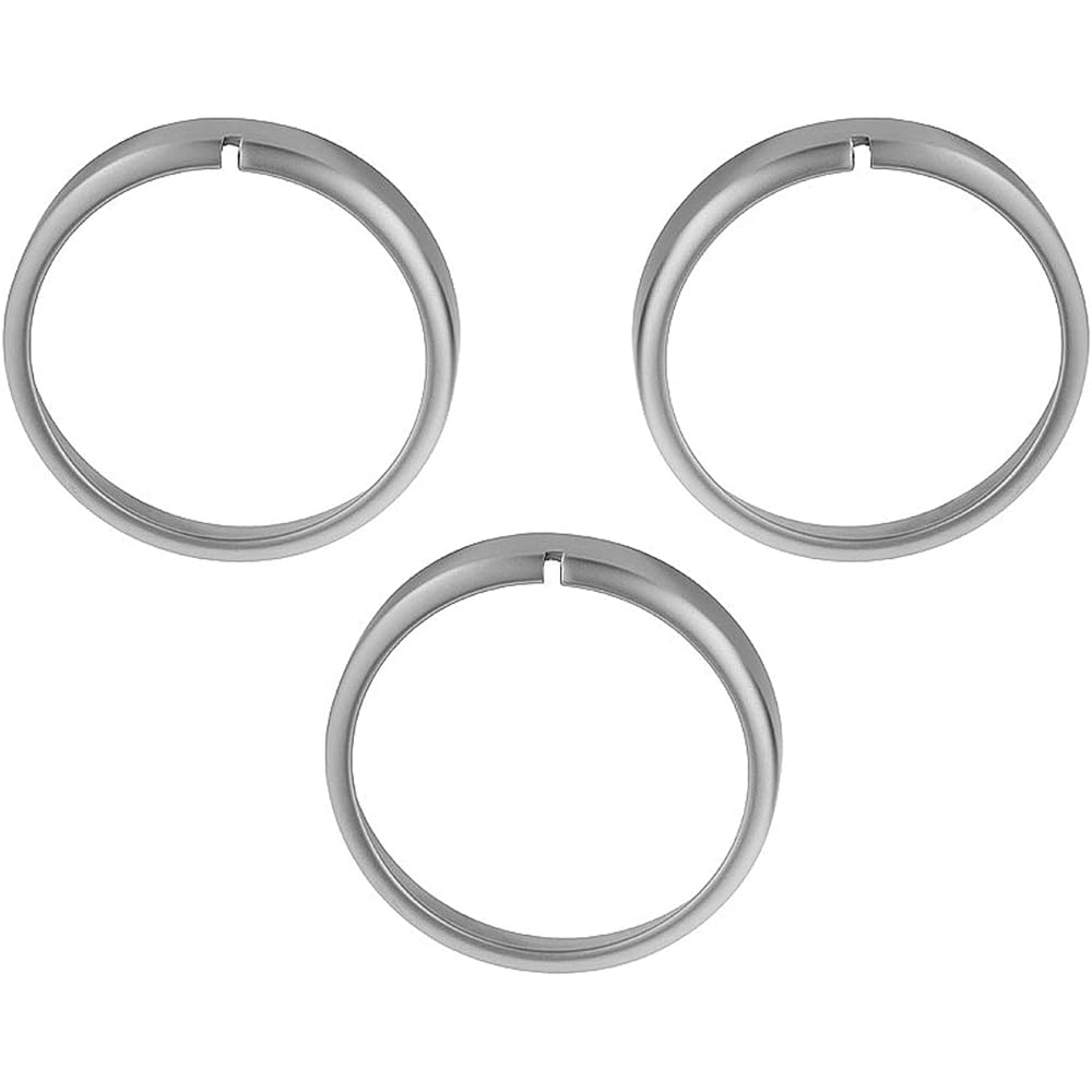 I.L.MOTORSPORT Air Conditioner Knob Ring Roadster NCEC Silver NC0-0133E
