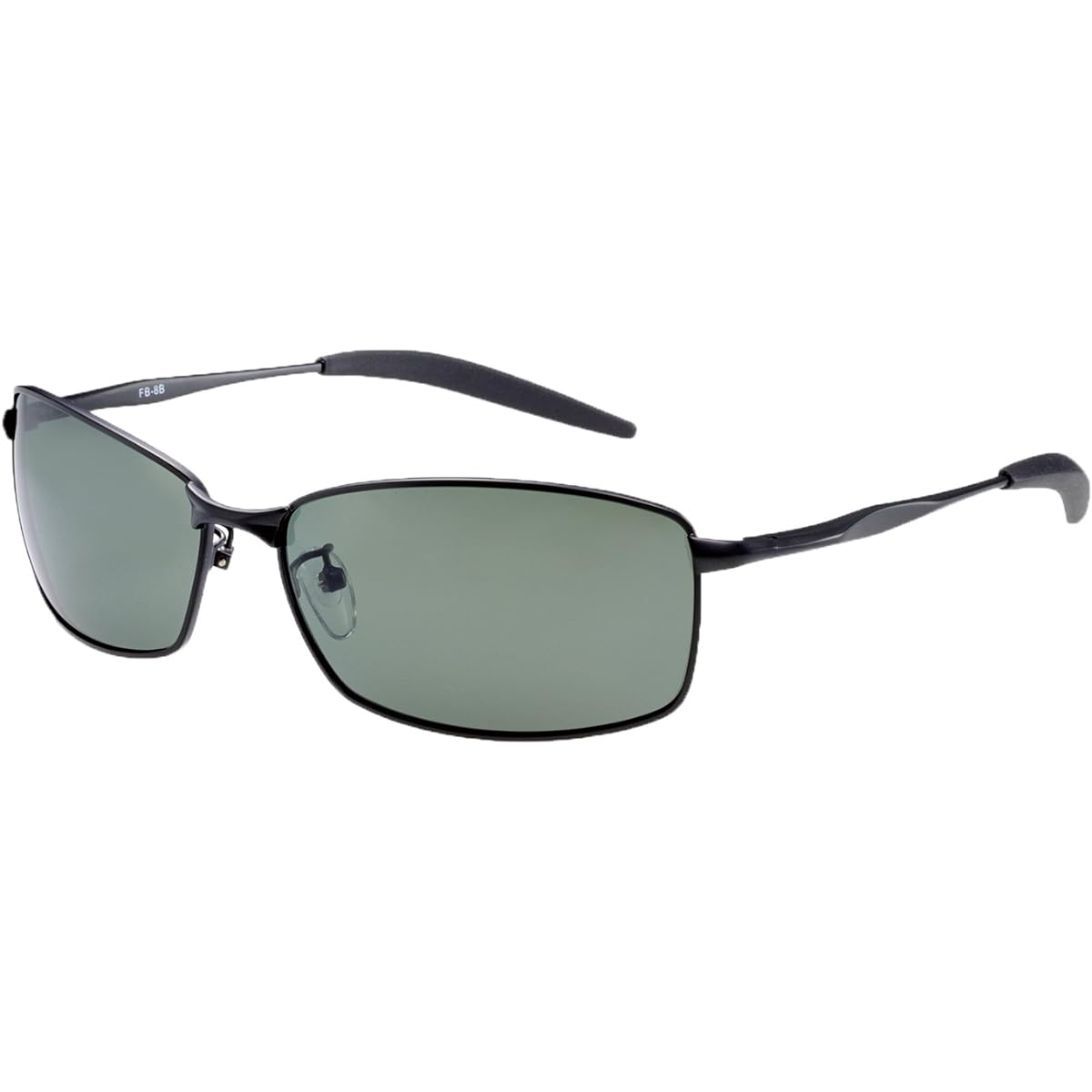 Boken-Oh Polarized Sunglasses Flash Battle Matte Black FB-8B