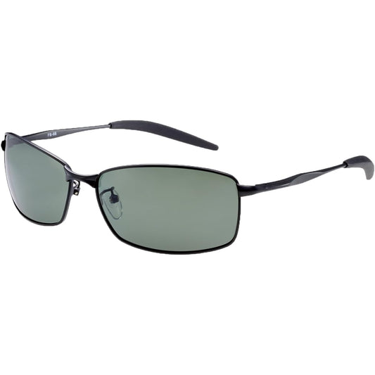 Boken-Oh Polarized Sunglasses Flash Battle Matte Black FB-8B