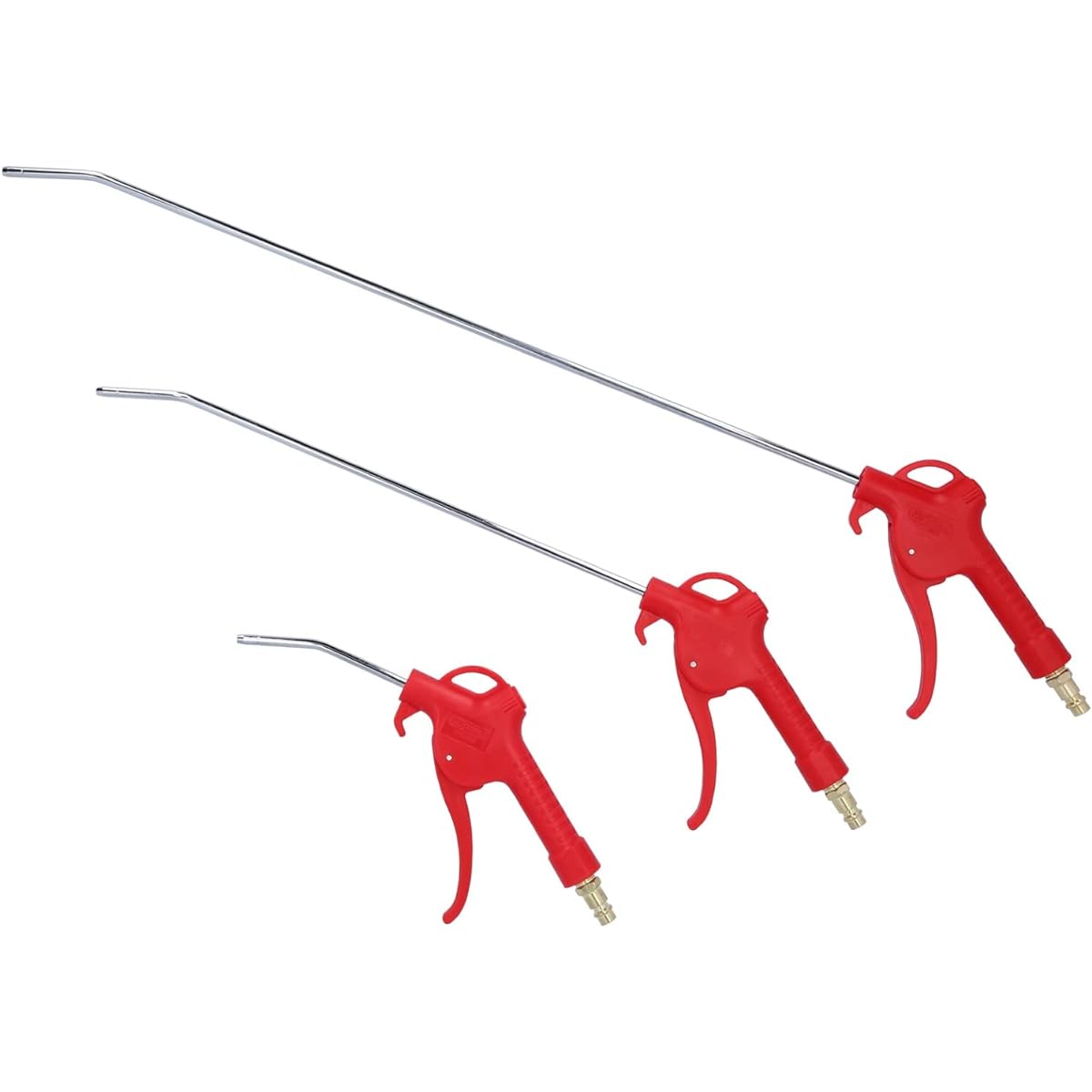 KS TOOLS Pneumatic blow out pistol set 3 pcs 95-510mm 515.1921