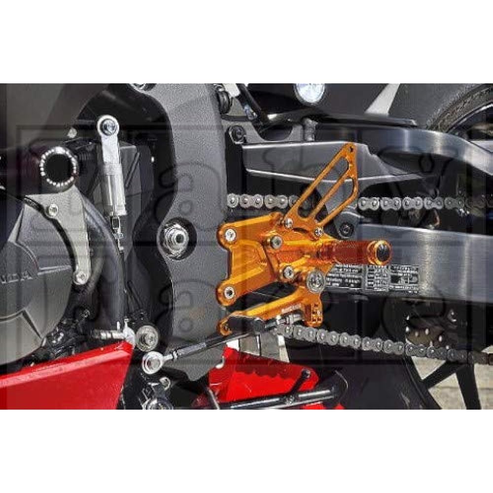 BABY FACE Back Step CBR600RR (20) Quick Shifter Compatible 9 Position Forward/Reverse Shift Gold 002-H043GD
