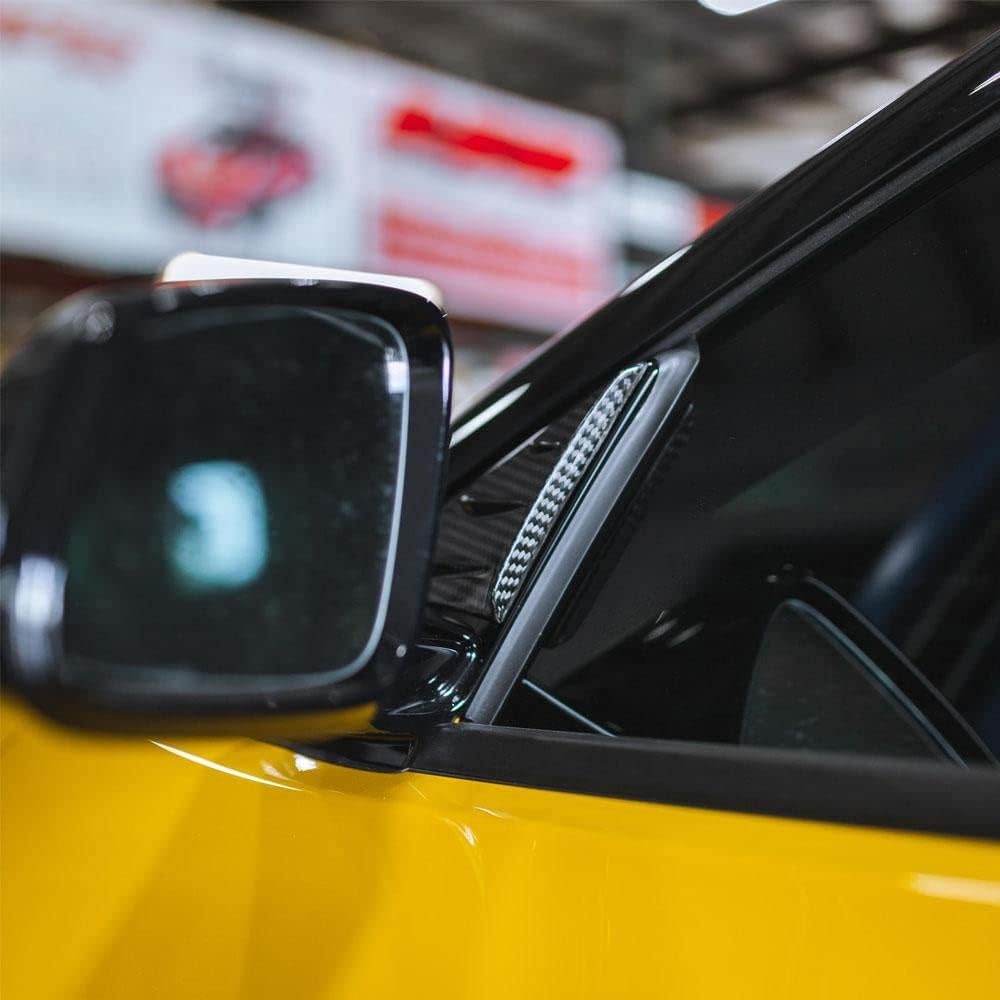 VERUS ENGINEERING: A0218A: Anti-buffeting window deflector: GR Supra: A90/A91: Made of dry carbon