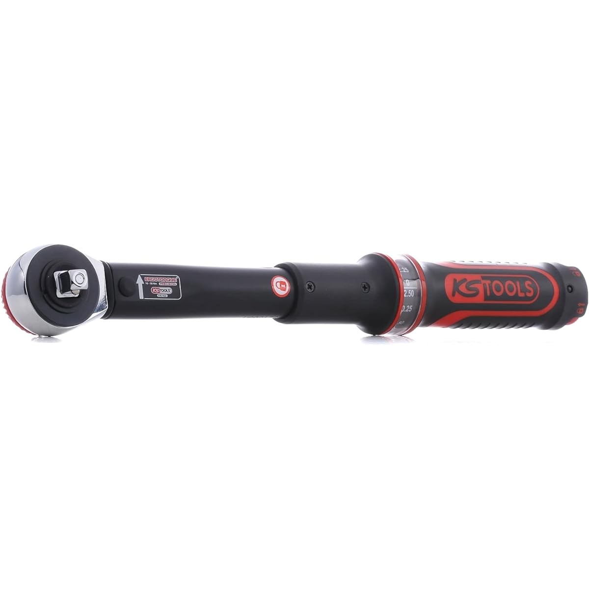 KS Tools 516.1422 Torque Wrench, with Polished Head, 60 Teeth (10-50 NM, 3/8")