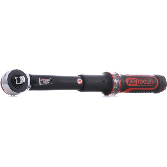 KS Tools 516.1422 Torque Wrench, with Polished Head, 60 Teeth (10-50 NM, 3/8")
