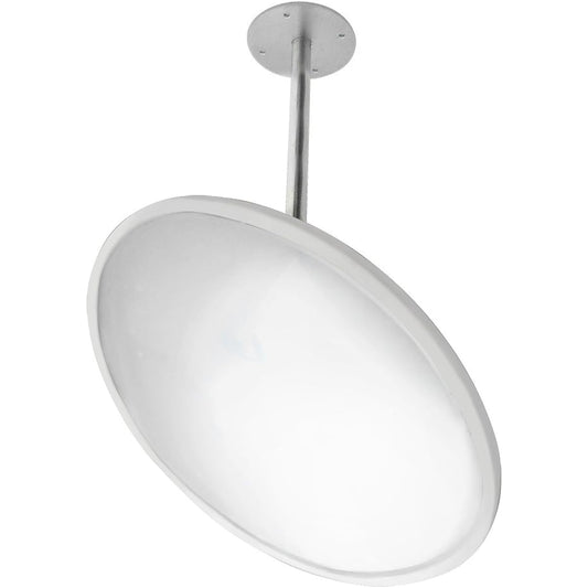 Shinei Bussan Security Mirror (Indoor) Fixed Type White Frame Round 310Φ Curved Surface (R) 850mm HC-30W