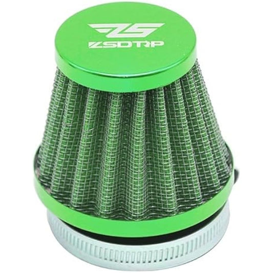Motorcycle Fuel Filter For PWK Eye Universal Motorcycle Carburetor Air Filter Cleaner For Carburetor (Color : Green)