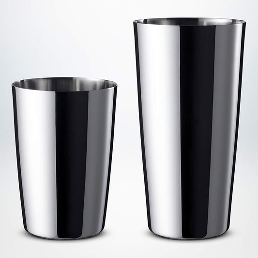 BIRDY. by Erik Lorincz DS80/50 Double Tin Shaker Stainless Steel (800 ml / 500 ml)