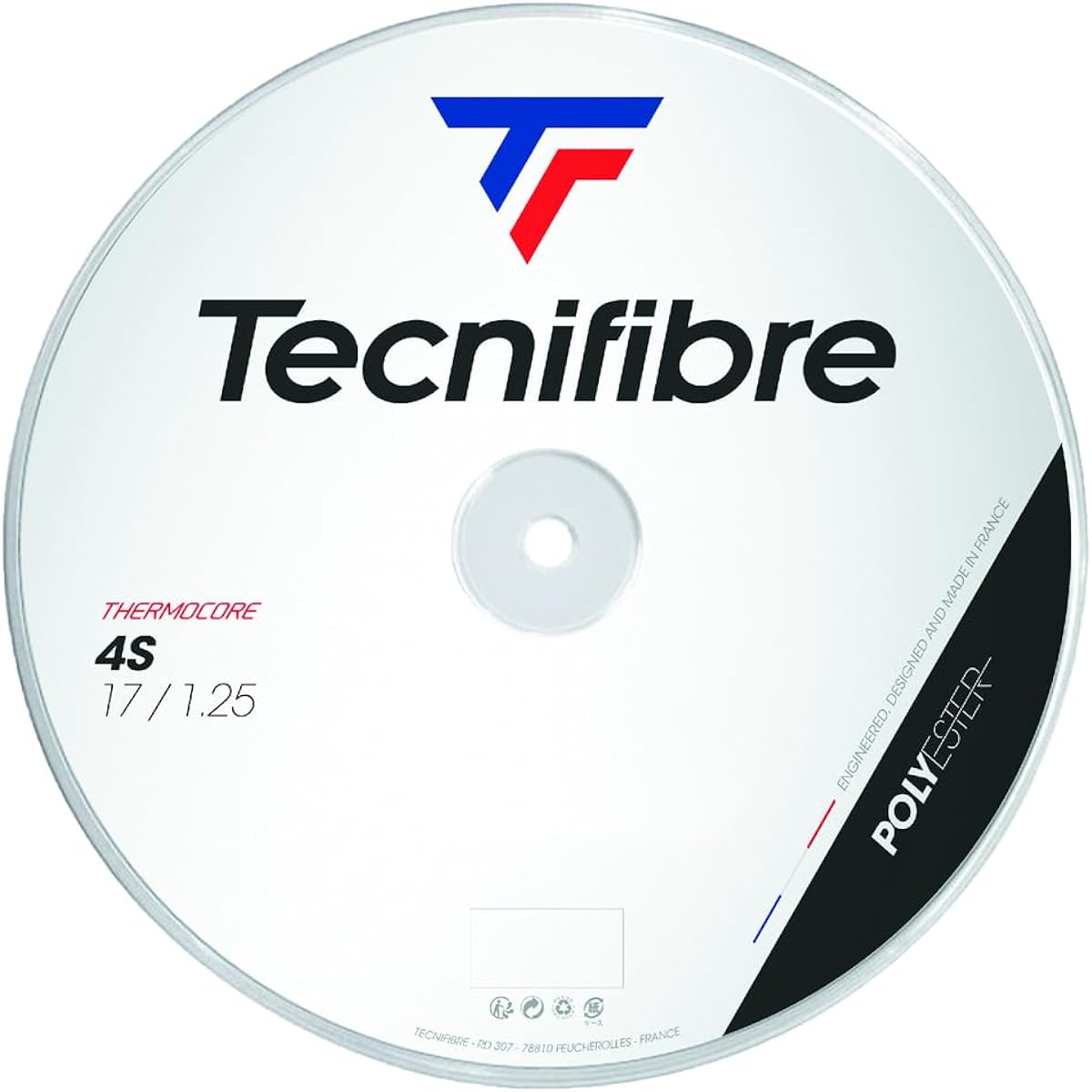 Tecnifibre Hard Tennis Gut 4S 200m Black