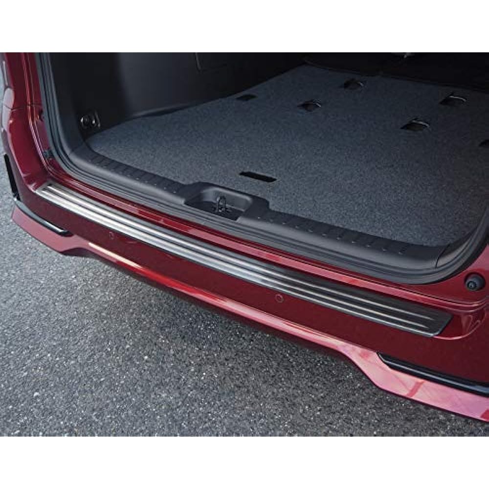 Samurai Produce Nissan Serena C27 Late Dedicated Rear Bumper Step Guard 1P Black Hairline