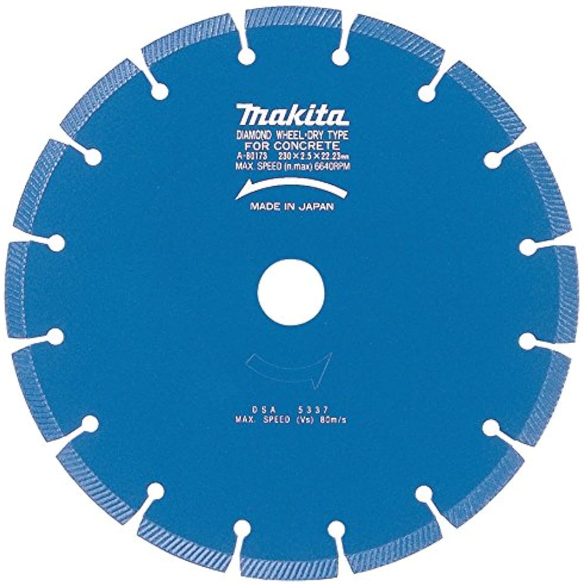 Makita Diamond Wheel Outer Diameter 230mm for Cutter (Segment Popular Type) A-31170