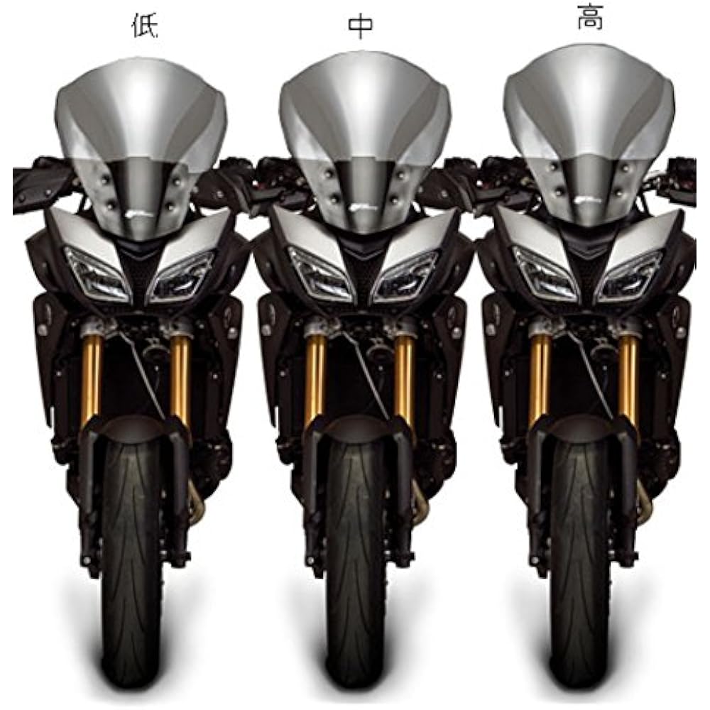 ZERO GRAVITY Screen Sports Touring Light Gray MT-09 TRACER 15-16 2357143