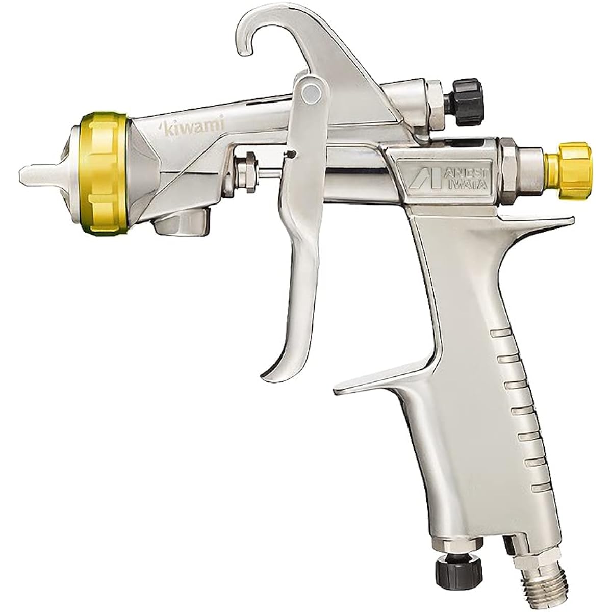 Anest Iwata KIWAMI Gun Series Gravity Spray Gun Diameter φ1.3mm KIWAMI-1-13B4 Silver