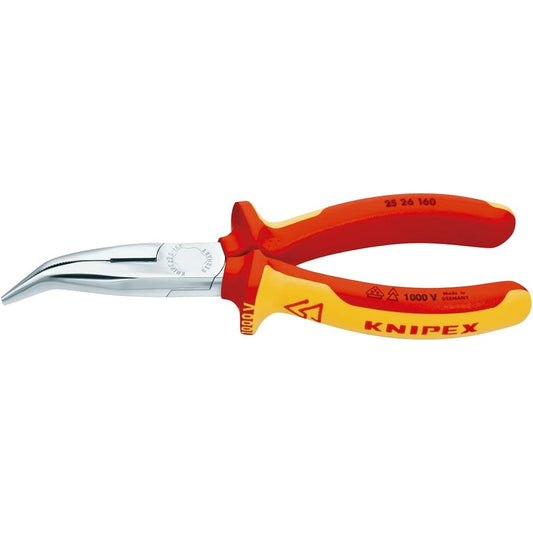 KNIPEX KNIPEX Insulated 1000V bent-nose pliers 160mm 2526160
