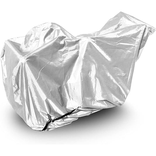 INFIMO (Osaka Textile Materials) Snowblower Cover, Durable Thick Fabric, Silver, Snow Removal Width Over 800mm, L Size IMA95402