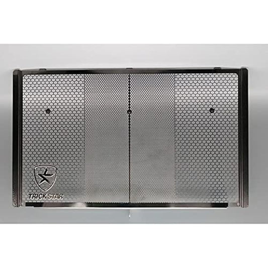 TRICK STAR Z900RS/CAFE -20 VHG-031-BM Radiator Core Guard, Black Plating