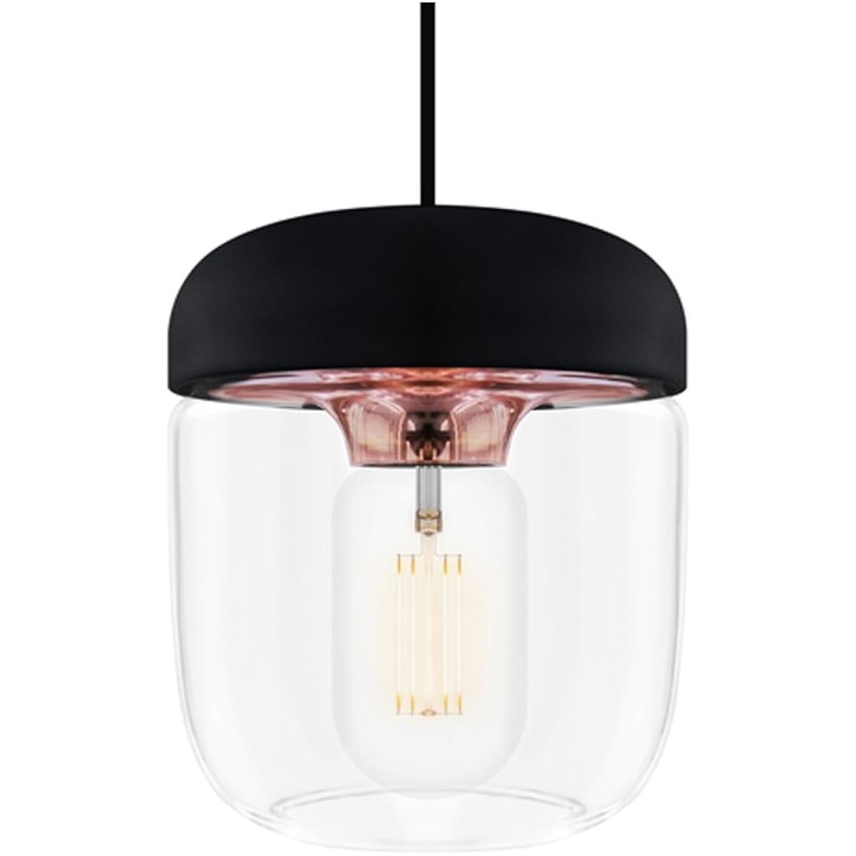 Pendant light 1 light - Acorn - Acorn copper (black cord) [bulb sold separately] VITA Denmark ELUX 02083 02083