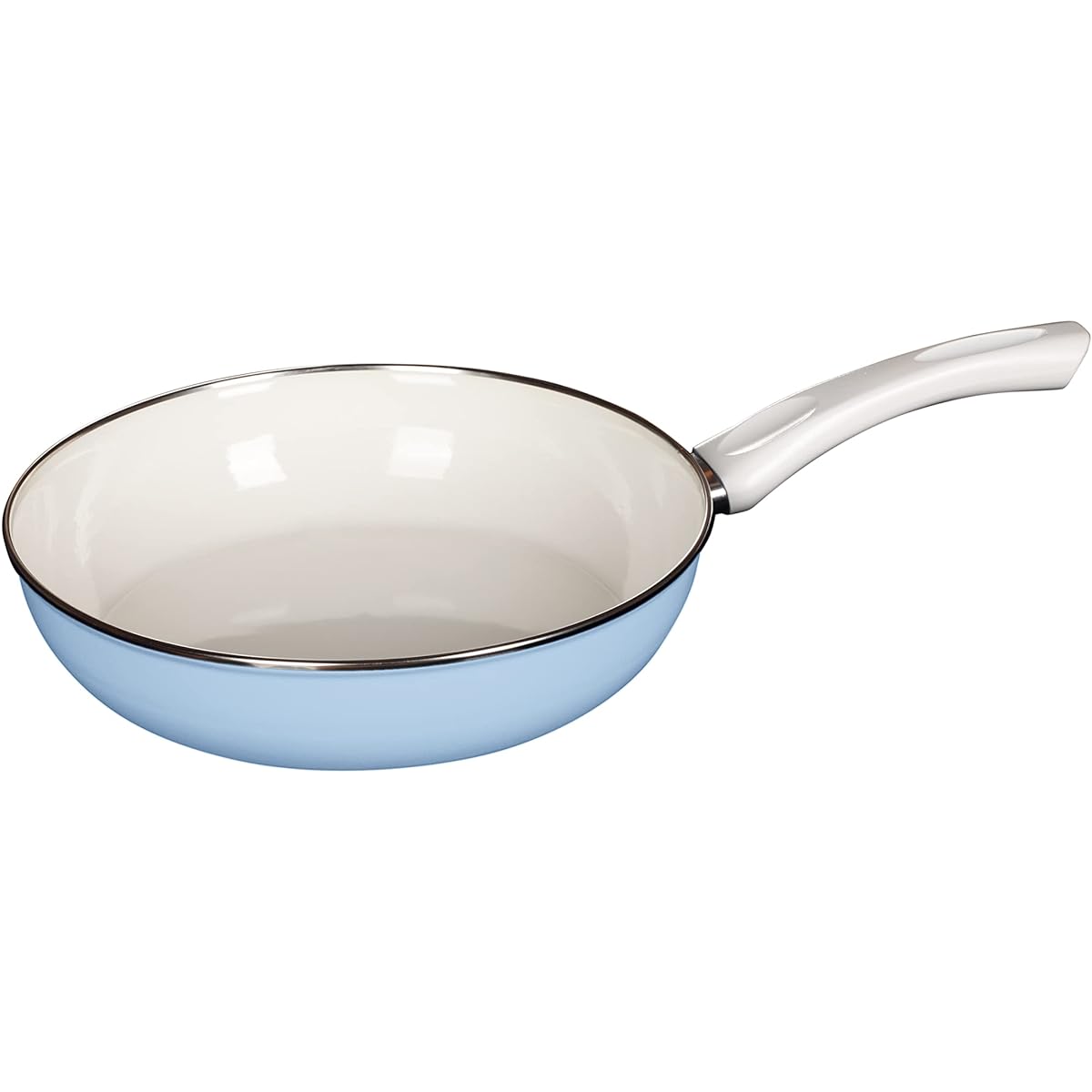 RIESS frying pan blue 1kg Ceraglas pan 24cm 0042-032
