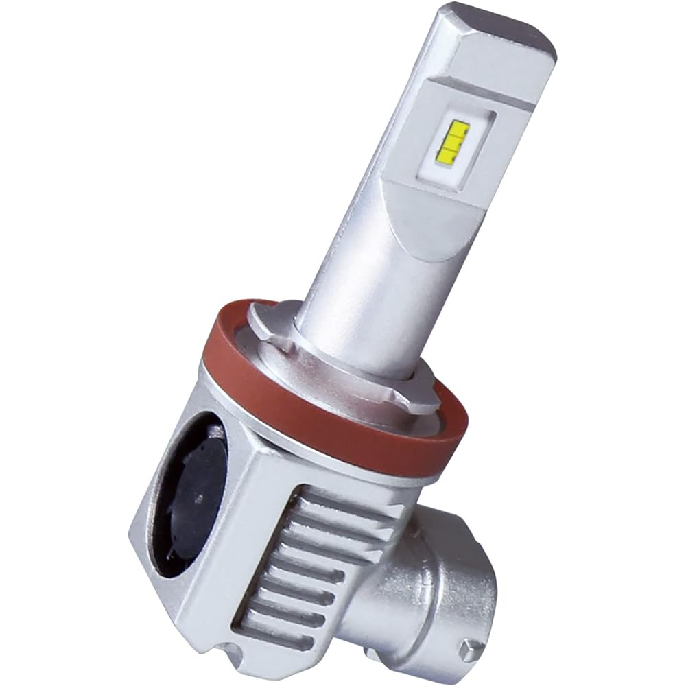 Carmate GIGA Car LED Headlight C3600 5000K Same size as halogen bulb [Vehicle inspection compatible / 3 year warranty] Easy to see white light H8 H9 H11 H16 BW567