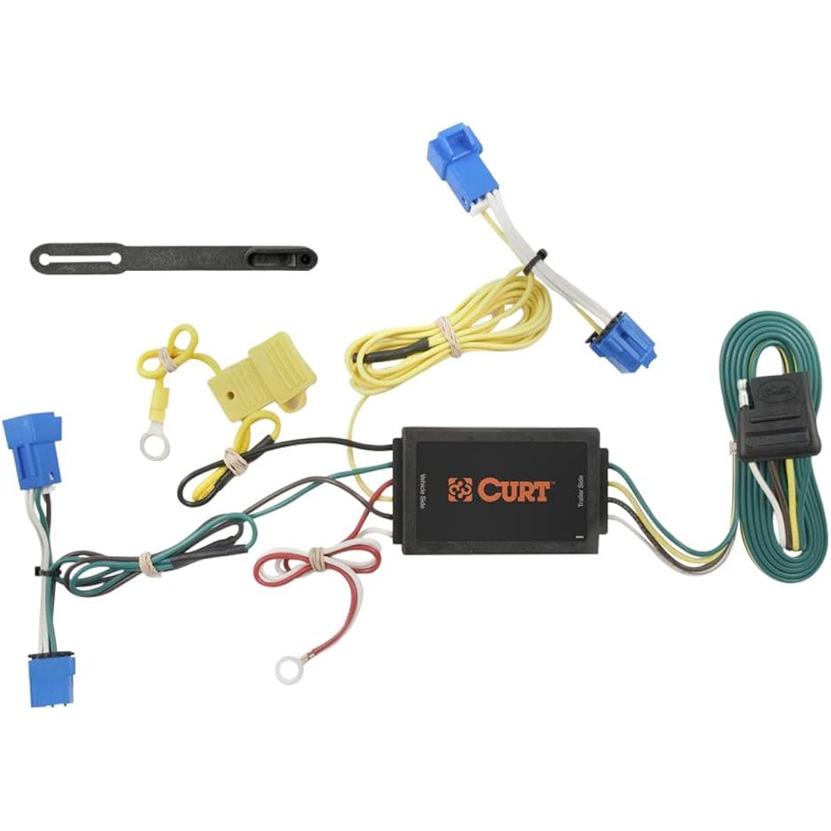 Curt 56044 Vehicle side custom 4 -pin trailer wiring harness select Cadillac CTS