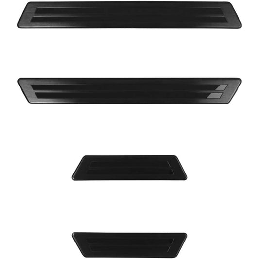 Samurai Produce Mazda MAZDA3 BP Series Exclusive Scuff Plate Side Step Outside Front Rear Set 4P Car Body Protection Rubber Black Hairline