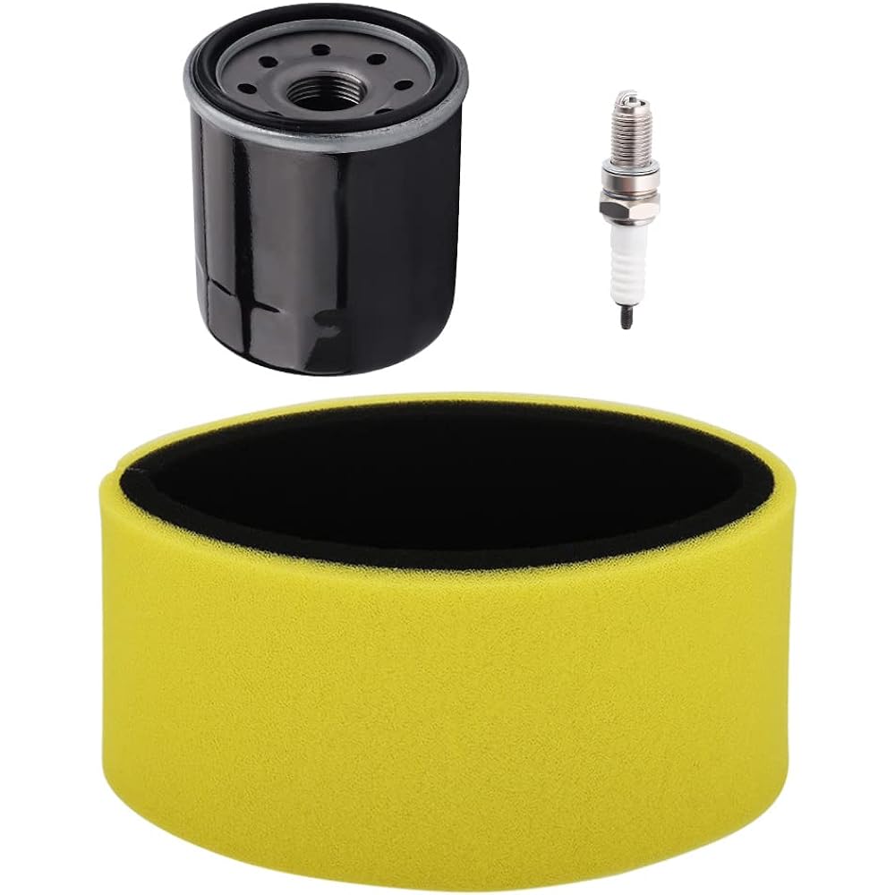 AloneGoer Brute Force 750 Air Filter for Kawasaki KVF750 KVF650 Brute Force 650 2005-2017 11013-0021 16097-0007 HF303 Oil Filter Maintenance Kit Replacement