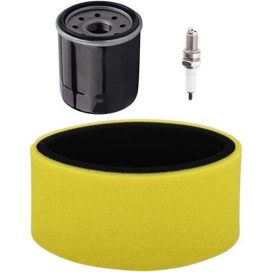 AloneGoer Brute Force 750 Air Filter for Kawasaki KVF750 KVF650 Brute Force 650 2005-2017 11013-0021 16097-0007 HF303 Oil Filter Maintenance Kit Replacement