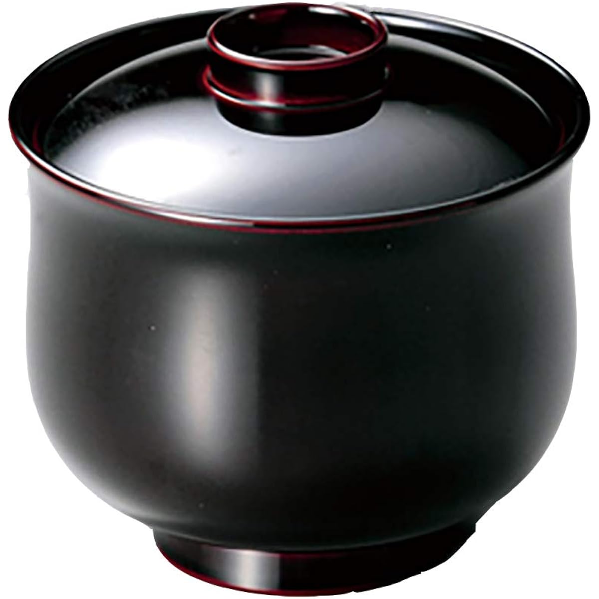 Echizen lacquerware Fuku type soup bowl, small, approx. 9cm, set of 5, Tame 10-01404