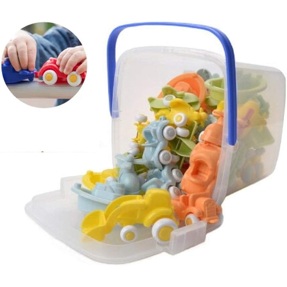 Viking Toys Ecoline Mini Chubeads Bucket Set of 30 Pieces