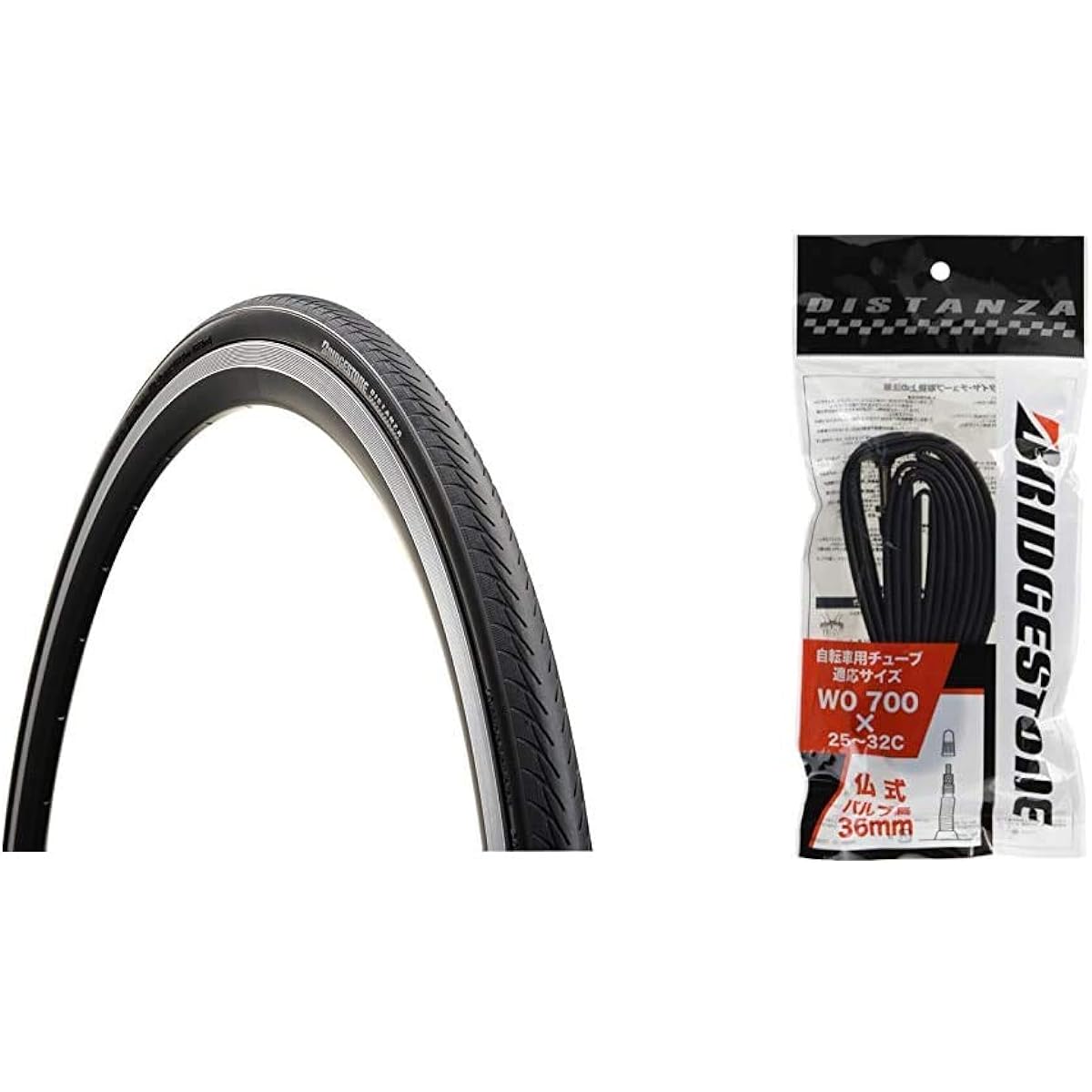 BRIDGESTONE DISTANZA Road Cross Bike Tire 700x28C DZ-7028 F301111BL