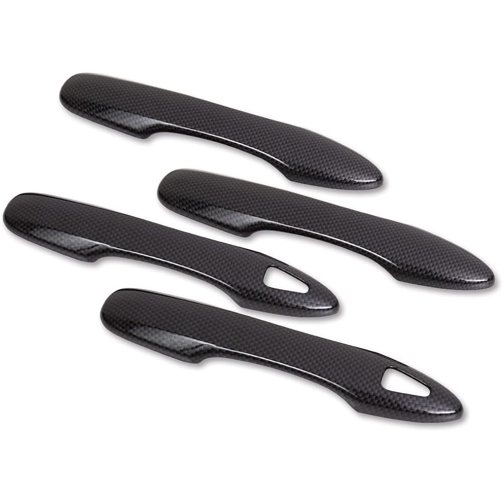 YOURS: Corolla Cross Exclusive Doorknob Garnish 4PCS [Carbon Style] COROLLA CROSS Custom Parts Accessories Dress Up y310-001 [2] M