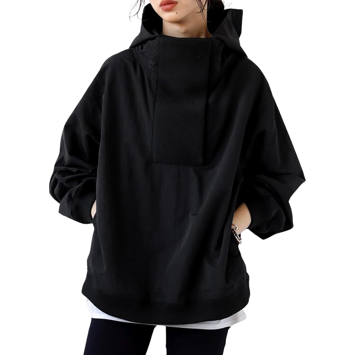 [antiqua] [Antica] Big Rib Parka Women's Long Sleeve PY-00725