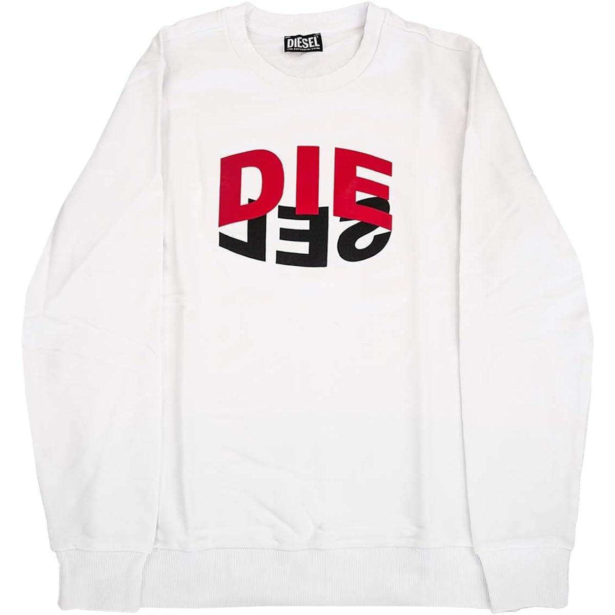 [Diesel] Sweatshirt A00809 0IAJH S-GIRK-N80 SWEAT SHIRT Men's 9XX BLACK Black