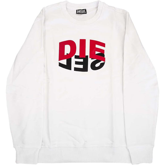 [Diesel] Sweatshirt A00809 0IAJH S-GIRK-N80 SWEAT SHIRT Men's 9XX BLACK Black