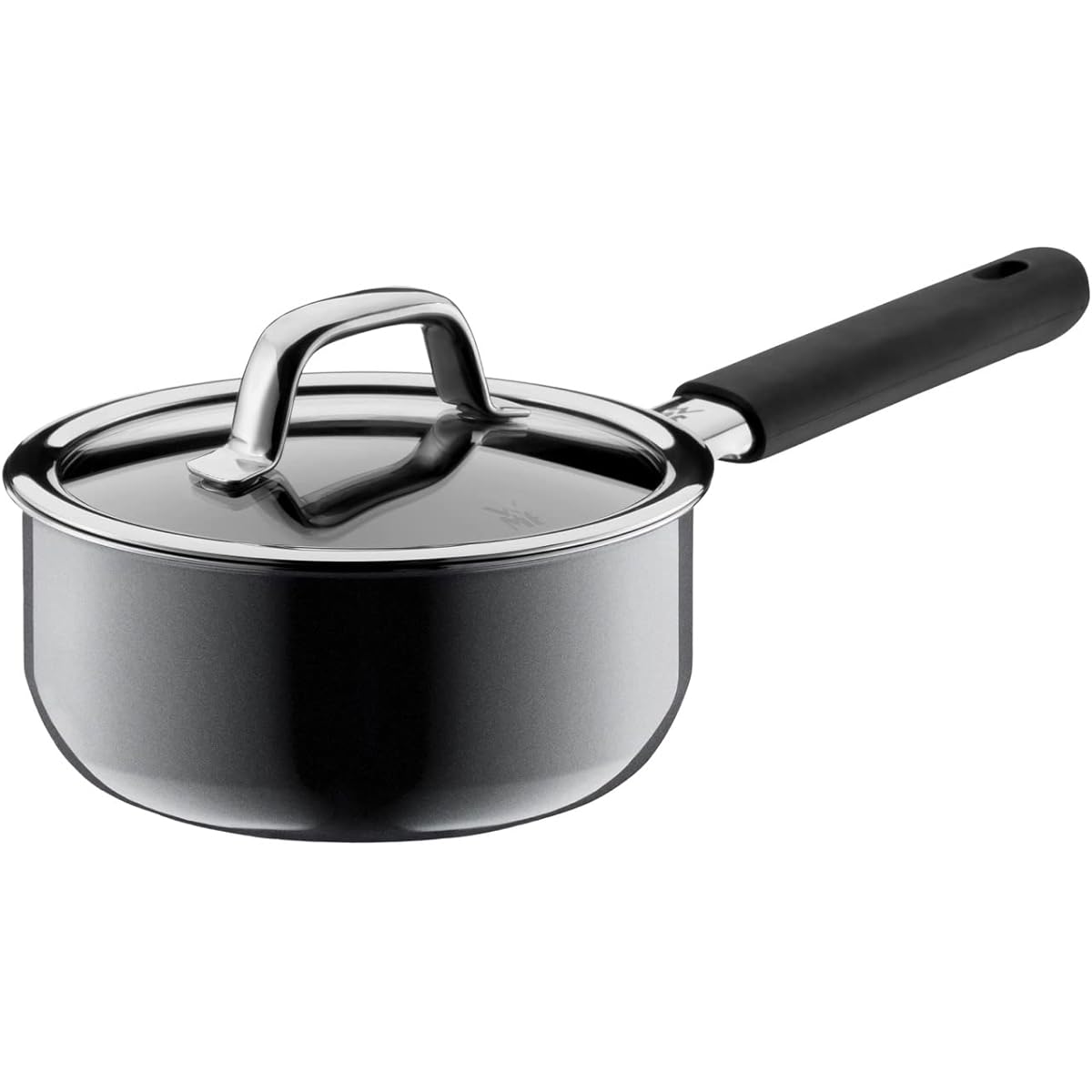WMF Fusion Tech Saucepan 16cm PL (Platinum) IH Gas Fire Compatible Waterless Pot W0515285290
