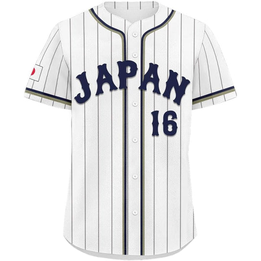 [Onegam] [Shohei Otani uniform] Shohei Otani name uniform number 16/17 Shohei Otani player support replica uniform Size: Boys to adults