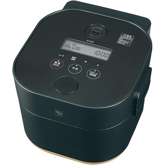 Zojirushi Automatic Cooking Pot STAN. Neglecting & Time Saving Pack Cooking Enamel Pot Easy to Clean Black EL-KA23-BA