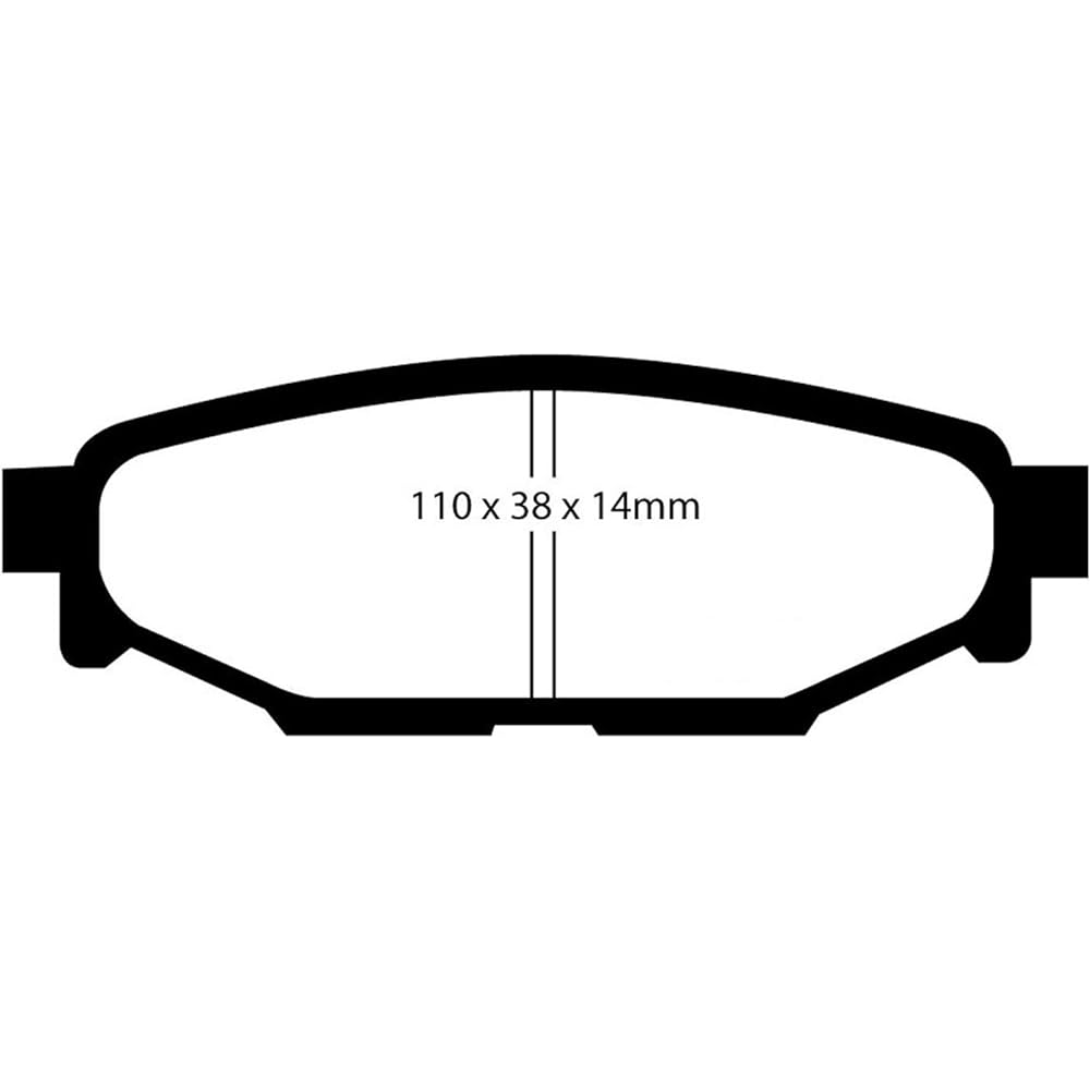 EBC brake UD1114 Ultimax OEM replacement brake pad