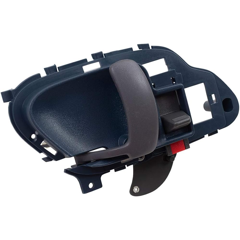 Inside the driver's seat blue door handle replacement Chevrolet GMC pickup truck 15708045