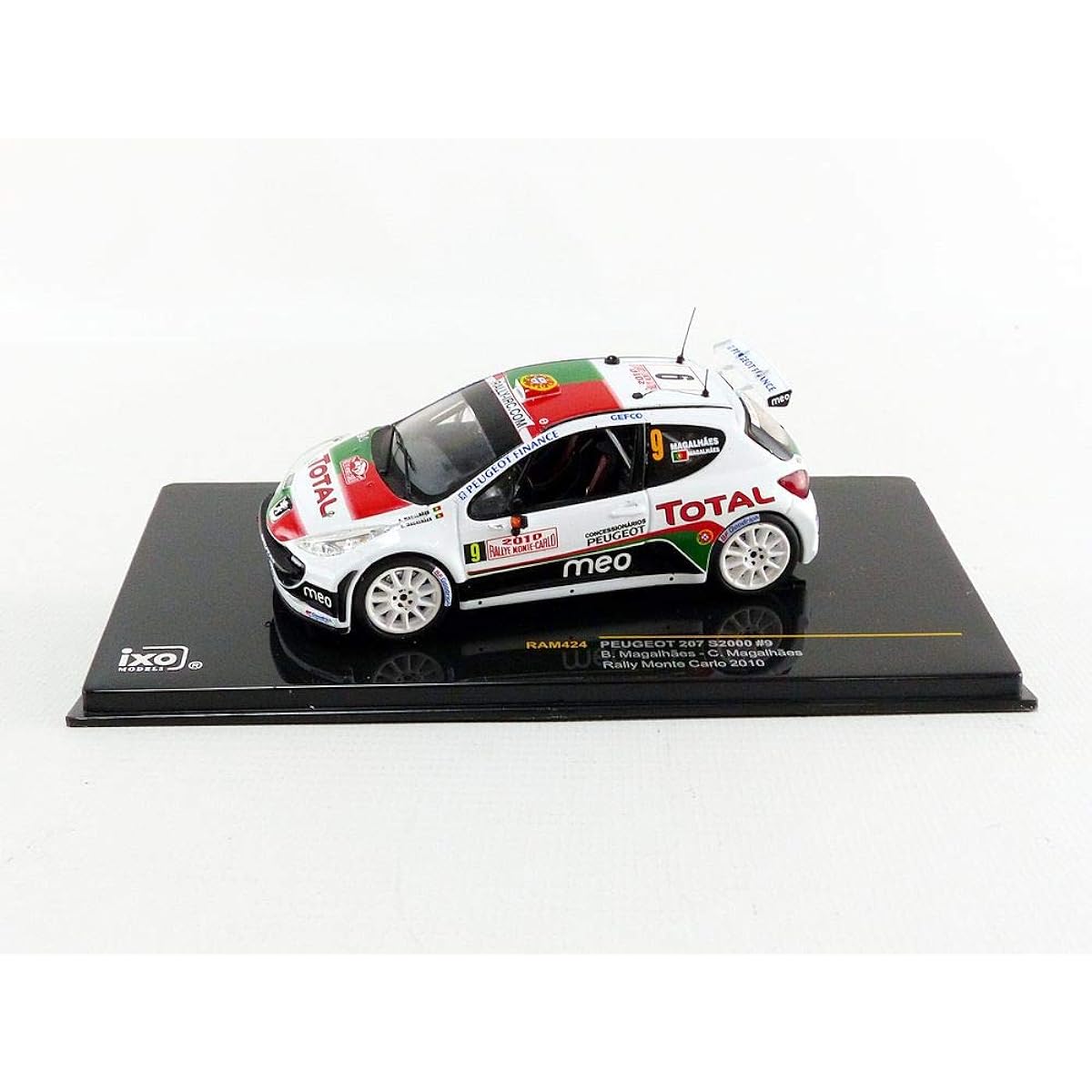 ixo/Ixo Peugeot 207 S2000 2009 Rally Monte Carlo 7th place #9 B.Magalhae