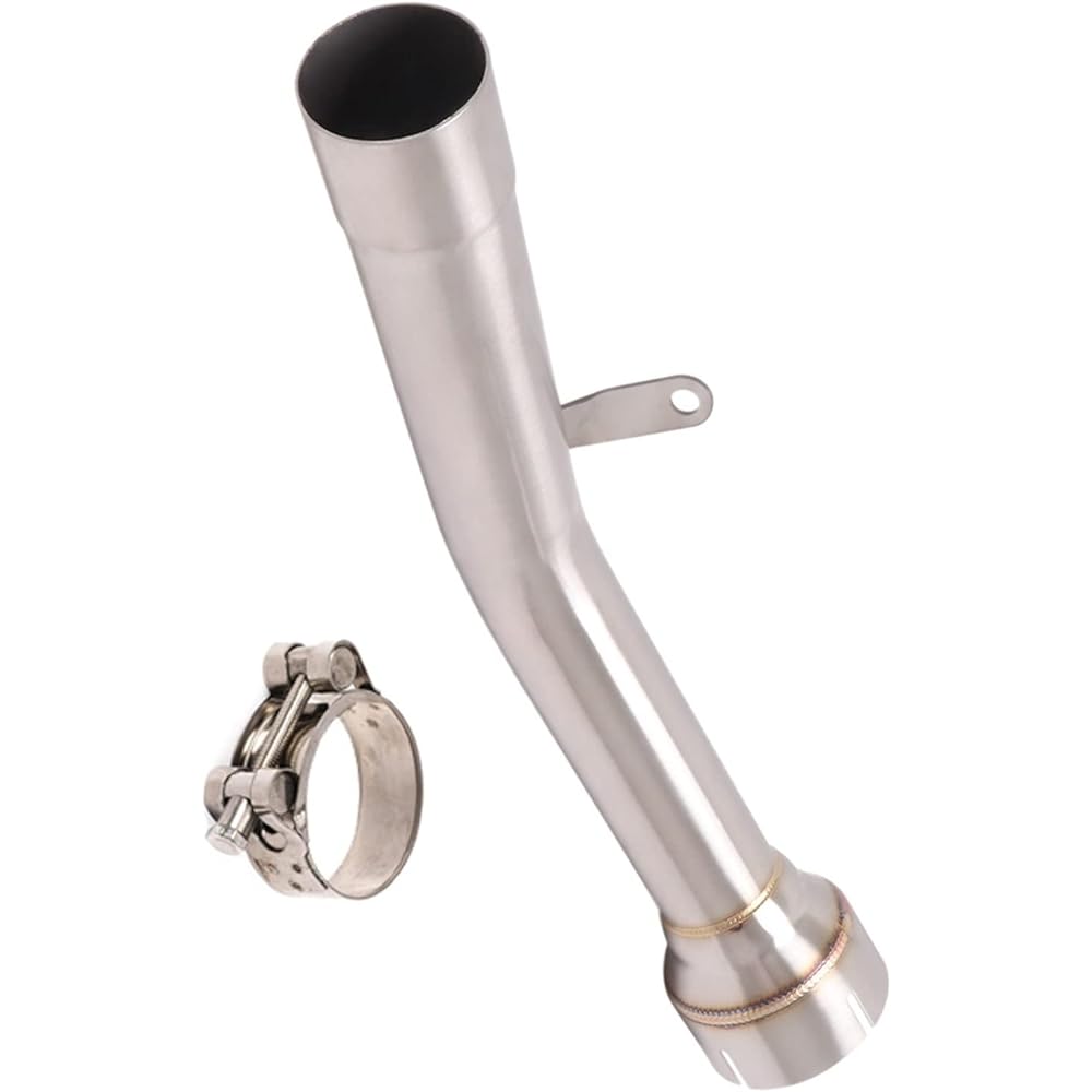 Motorcycle Exhaust Catalyst Remove Escape Muffler Reinforce Mid Link Pipe For Kawasaki Ninja H2SX SE Plus H2SE H2 SX 2018 2019 2020 2021 Decorate