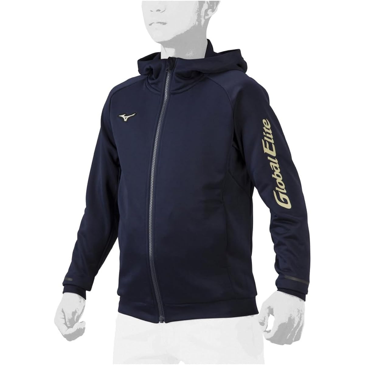[Mizuno] Baseball Softball Junior Sweat Hoodie Easy to Move