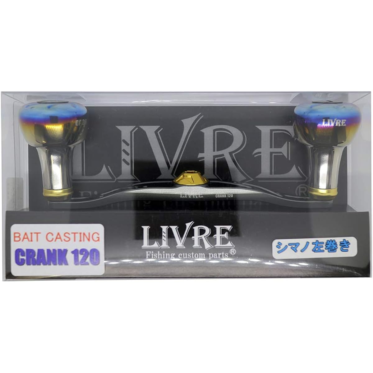 LIVRE Reel 2661 Full Comp Crank 120 EF30 Left Shimano GMG