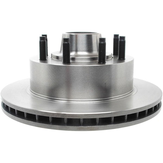 Raybestos R -LINE replacement front disc brake rotor and hub alteration -specific year Ford Bronco model (66528R)