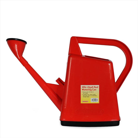 BOSMERE 10Ltr 2Gall Watering Can N566 Red