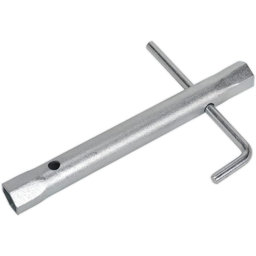 SEALEY MS157 Double End Long Reach Spark Plug Box Spana L-Bar Length 205mm Red