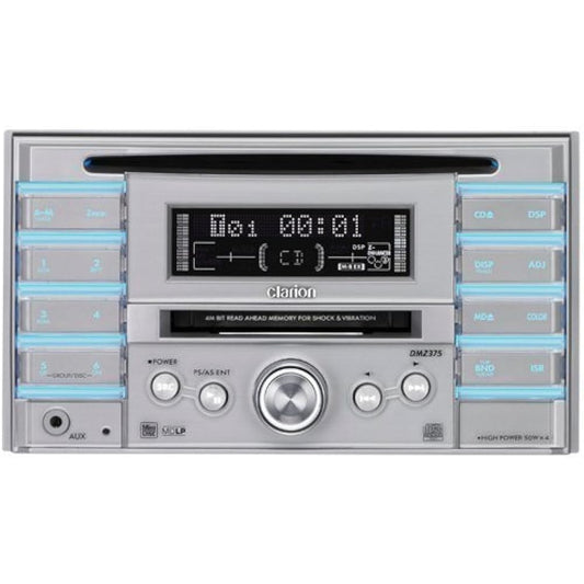 Clarion [Clarion] 728 variable colors with vivid light [Front AUX/Radio/CD/MD player] [2DIN] [Model number] DMZ375