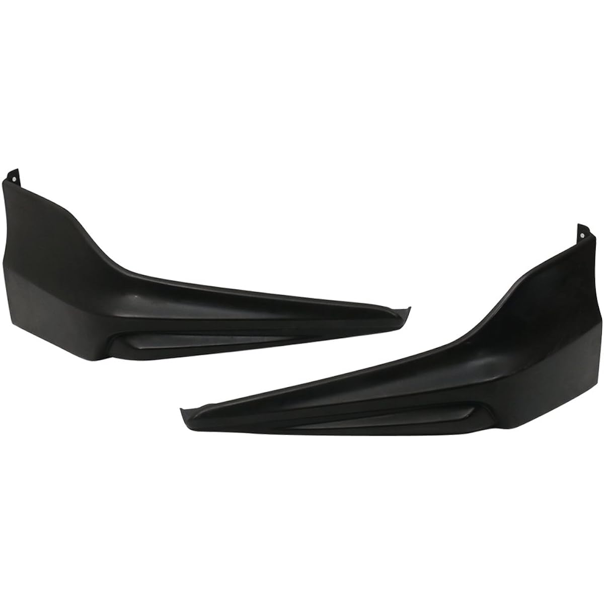 IKON MOTORSPORTS Front Lip Splitter 2016-2017 Honda Accord Sedan HFP Style Unpainted Black PU polyurethane Front Bumper Lip Spoiler