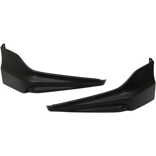 IKON MOTORSPORTS Front Lip Splitter 2016-2017 Honda Accord Sedan HFP Style Unpainted Black PU polyurethane Front Bumper Lip Spoiler