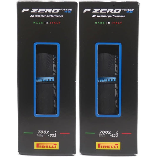 Set of 2 PIRELLI P ZERO RACE 4S Clincher Tire 700c WO [Parallel Import]